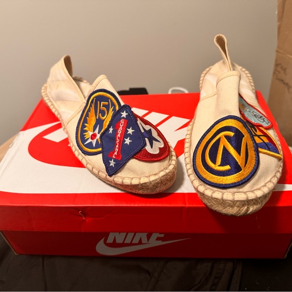 Off-white Virgil abloh - 8.5 41 patch bookish espardilles - Picture 1 of 7